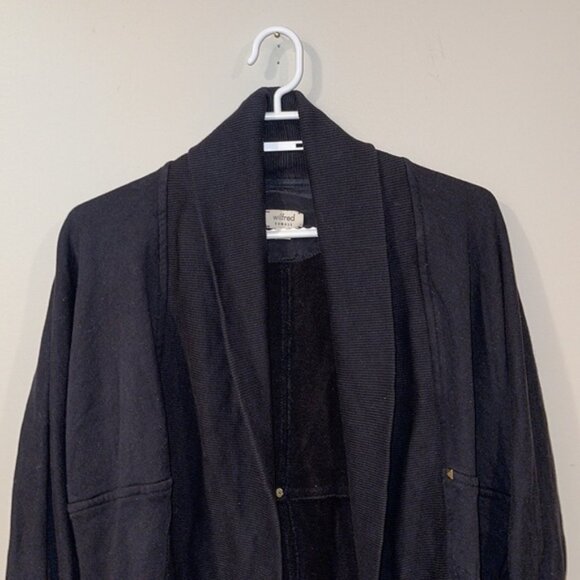 Aritzia Wilfred “Diderot” Black Cocoon Sweater - Women’s Size XS - Picture 4 of 10